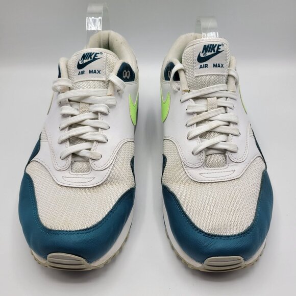 Nike Air Max AJ7695 103 Mens Sneakers White/Lime/Blue US 11 UK 10 EUR 45 - Picture 5 of 16